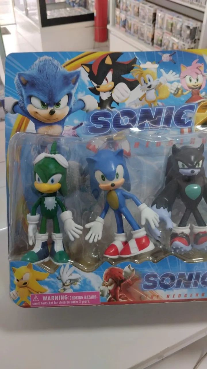 Kit 4 Bonecos SONIC - Foto 3