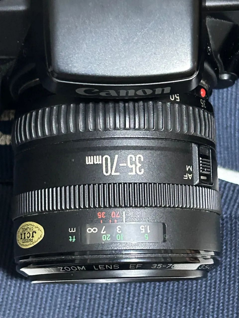 Câmera analógica Canon EOS 750QD com Lente - Câmeras e Filmadoras