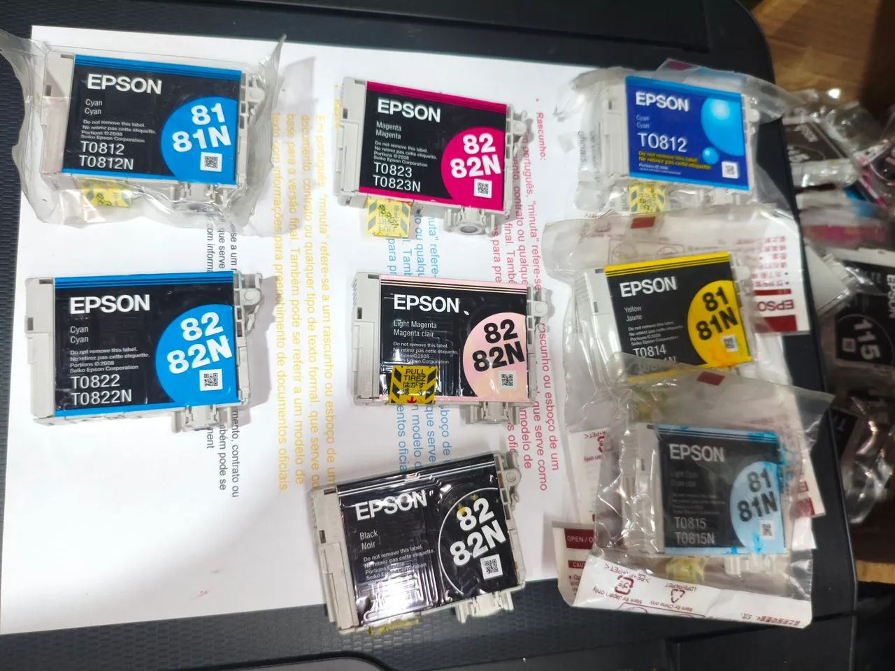 Kit de Cartuchos originais Epson