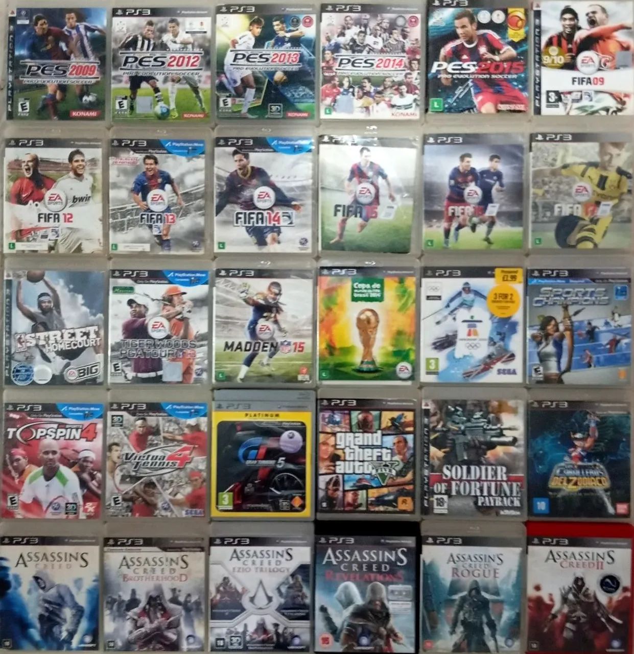 Diversos jogos PS3 - Confira