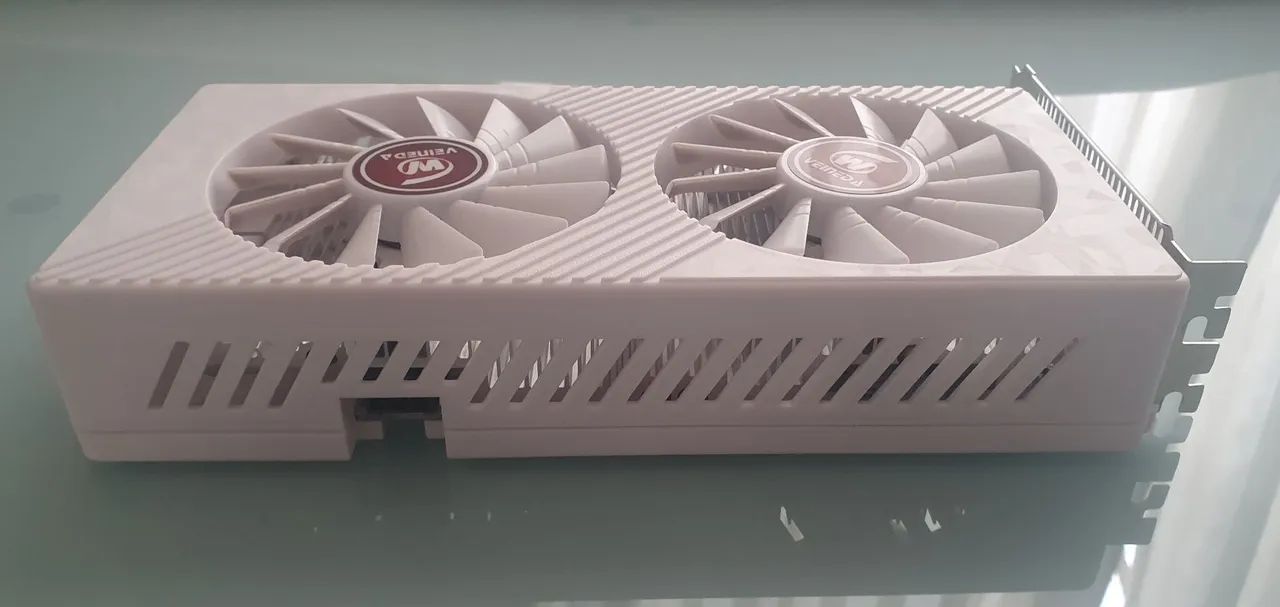 PLACA DE VIDEO RX 580 BRANCA VEINEDA - Foto 5