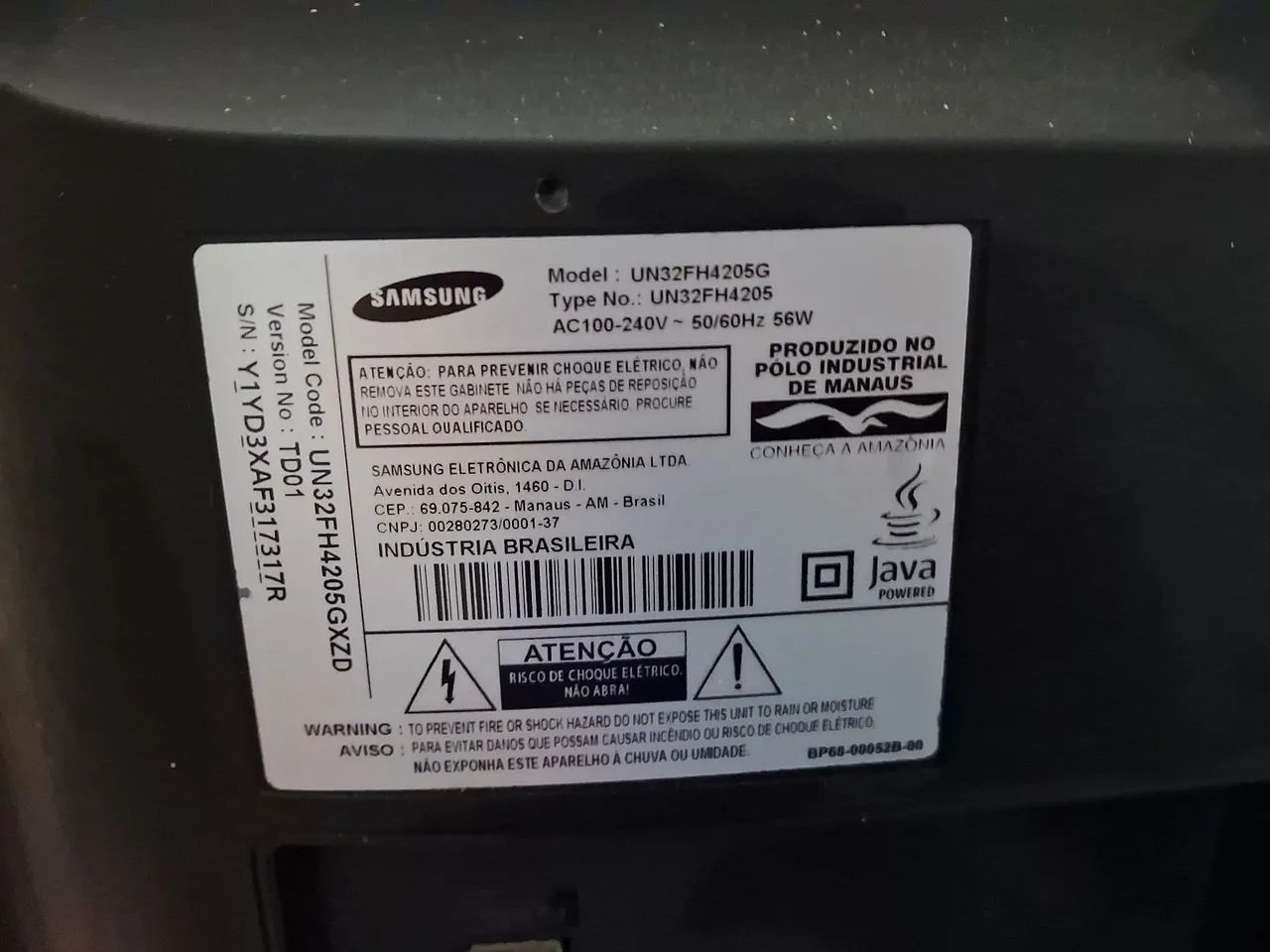 TV Samsung 32 polegadas - Foto 2