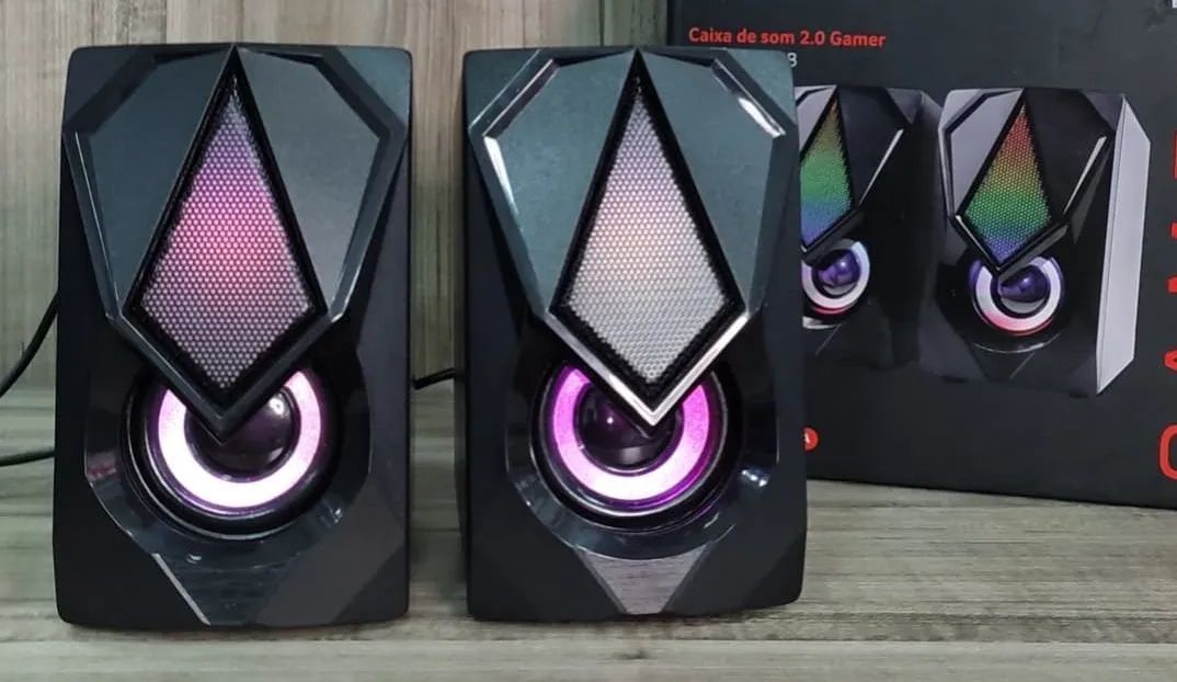 Caixa de PC e Notebook com LED 