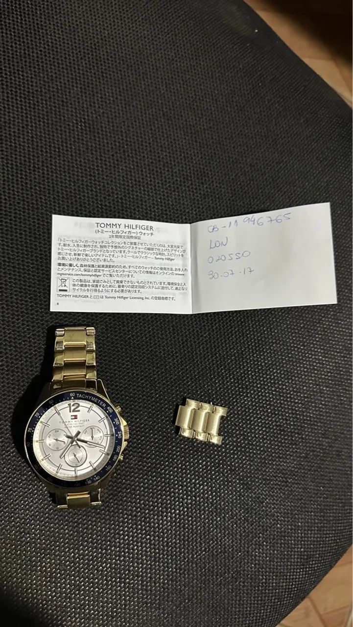 Relógio Tommy Hilfiger Dourado - Foto 3