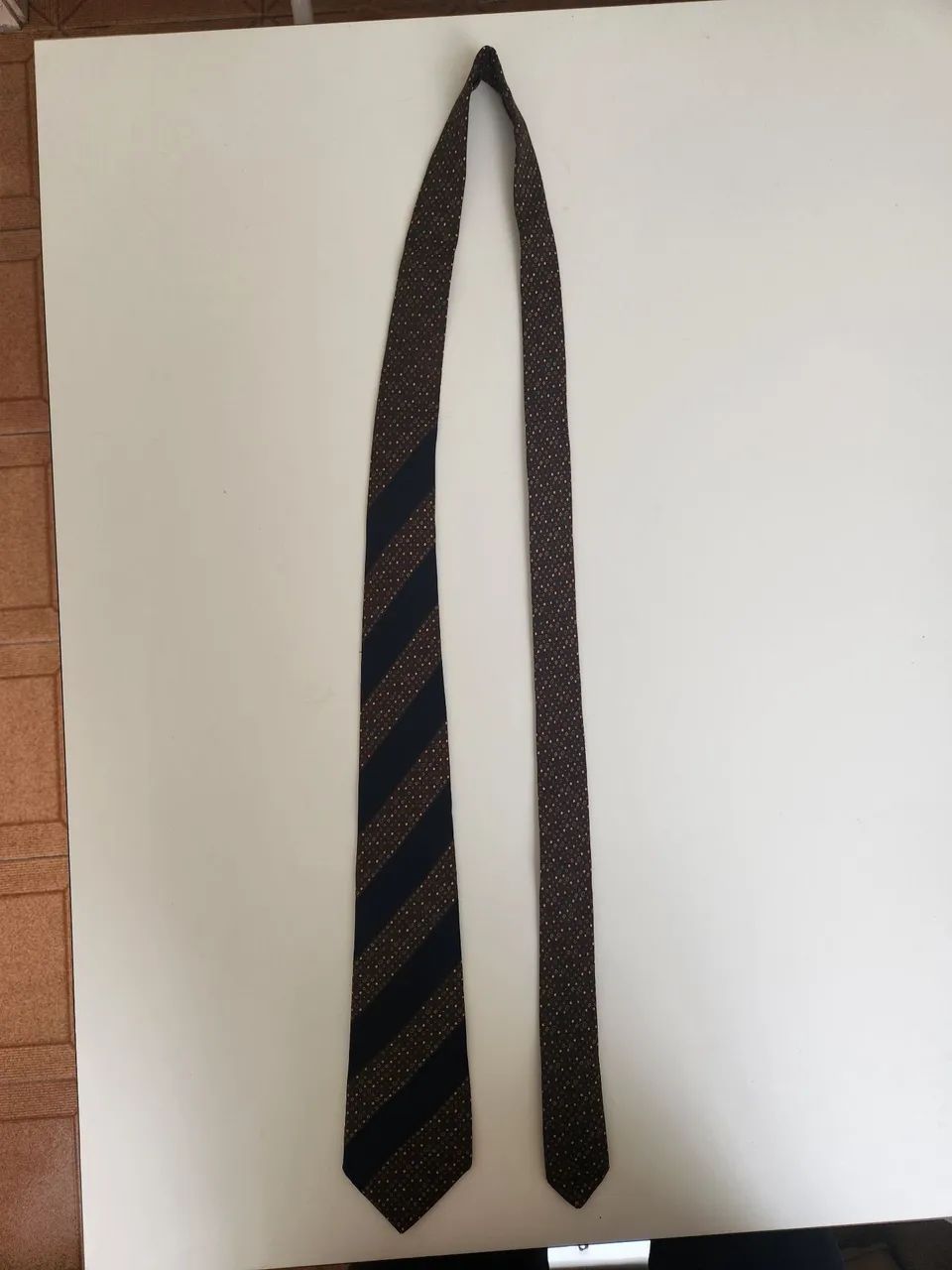 Gravata seda Stefano Ricci Slim - Foto 4