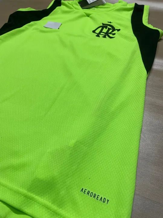 Camiseta Regata Adidas Flamengo Verde - Foto 2