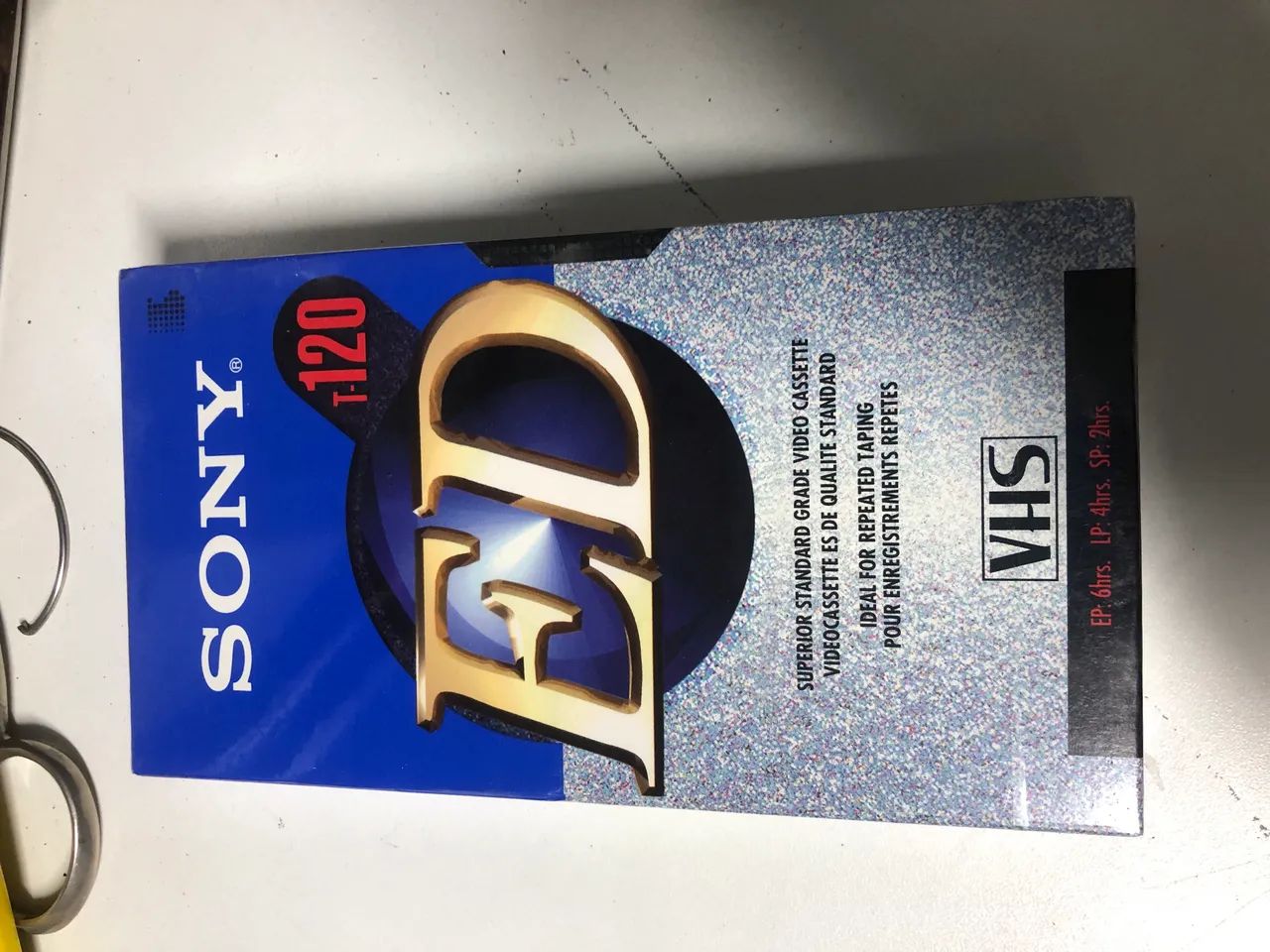 Fita VHS Sony virgem - Foto 2