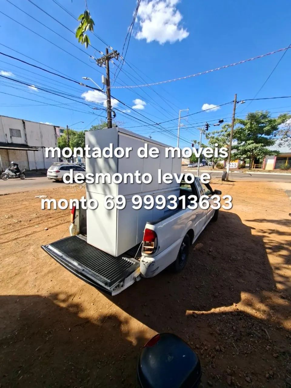 Montador de móveis frete fretes 
