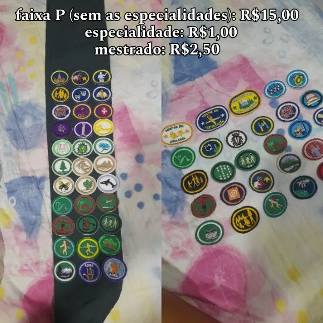 vendo lenço, farda e emblemas do clube de desbravadores (leia a descrição e as fotos) - Foto 4