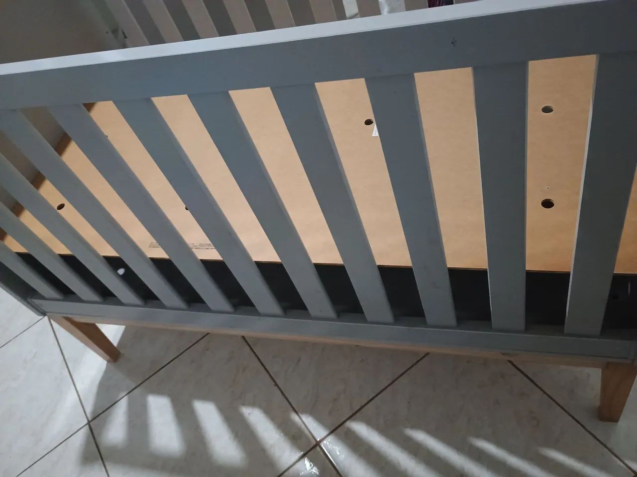 Berço e cômoda infantil em ótimo estado - Foto 6