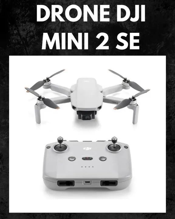 Drone DJI Mini 2 SE NOVO com garantia 