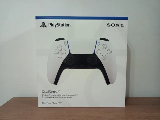 Controle ps5 Dualsense Branco Novo Lacrado