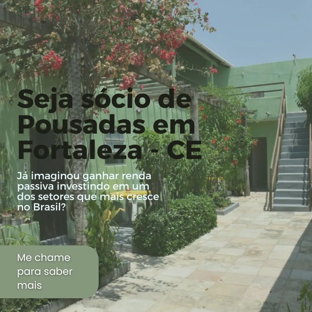 Renda Passiva Garantida! Seja Sócio de Pousada no Paraíso Cearense!
