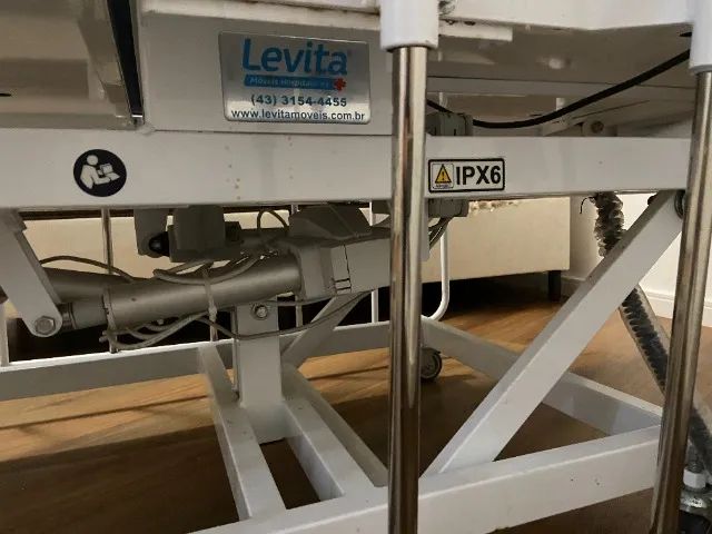 Cama hospitalar motorizada, solteiro, com colchão - Foto 5