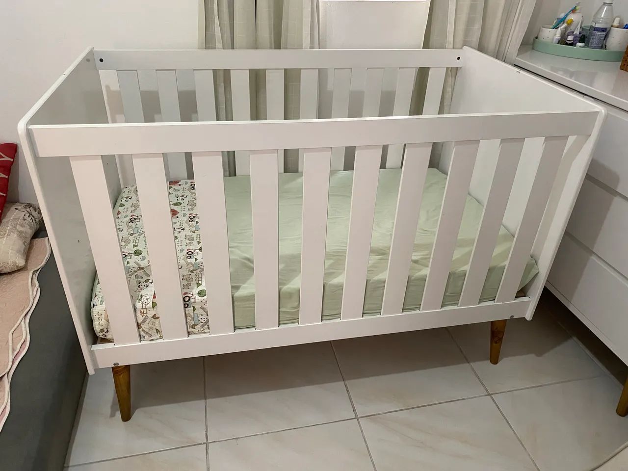 Berço infantil já com colchão - Foto 2