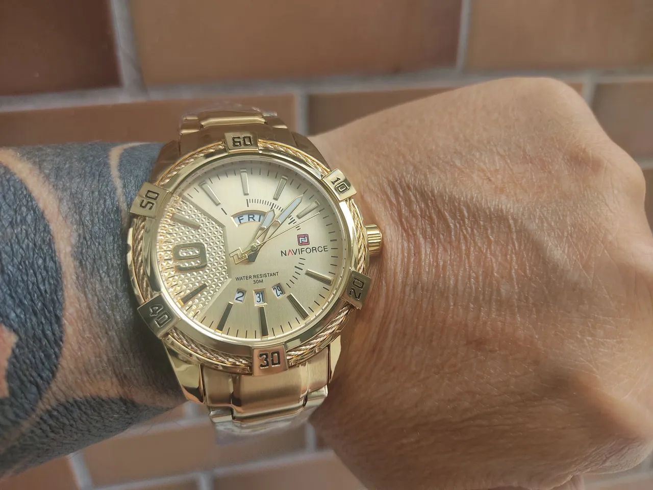 Relógio Masculino Naviforce 9117 - Foto 4