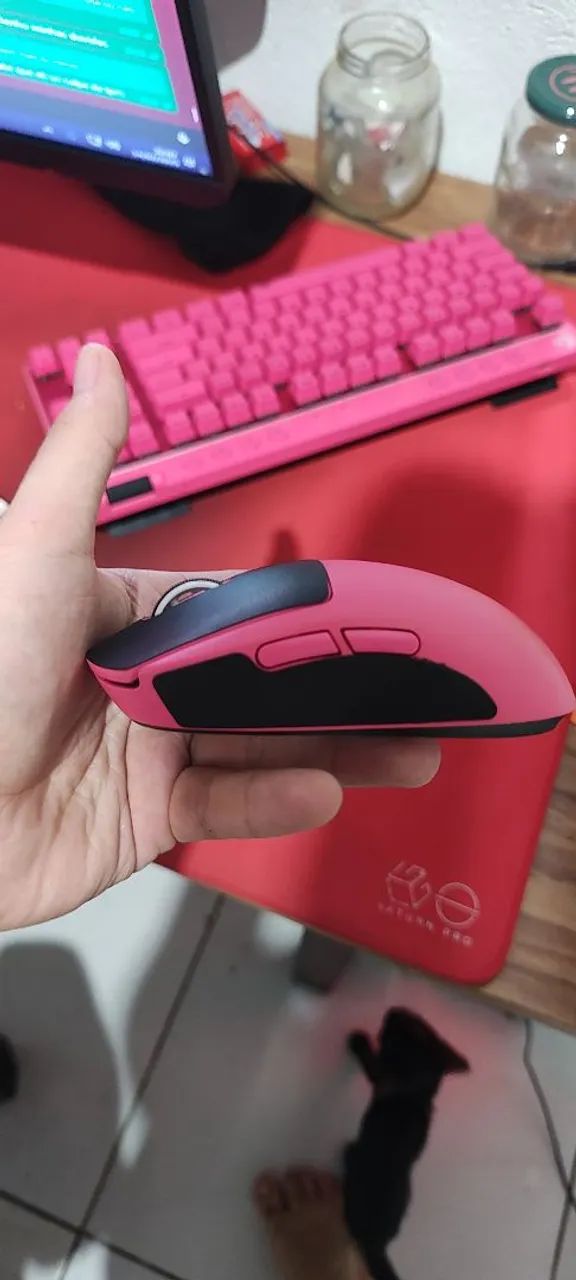 Mouse Logitech Pro X Superlight 2 - MAGENTA - Foto 3