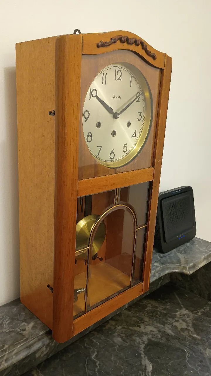 Relógio Carrilhão Alemão de Parede. Ano Aproximado: 1920. - Foto 2