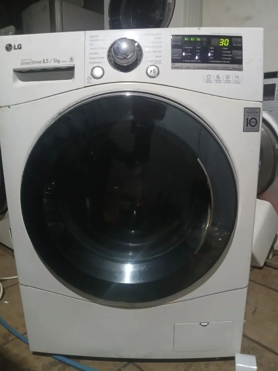 Máquina de Lavar LG Direct Drive 8.5Kg