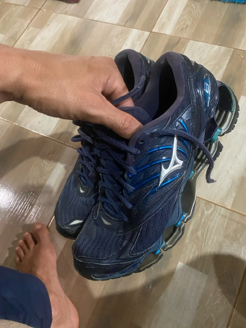 Tênis Mizuno Wave Prophecy 8 Azul original