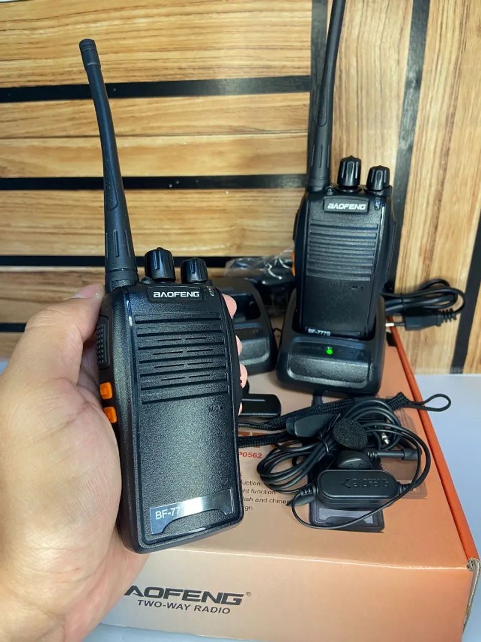  RADIO COMUNICADOR BAOFENG BF-777S COM FONE DE OUVIDO - Foto 3