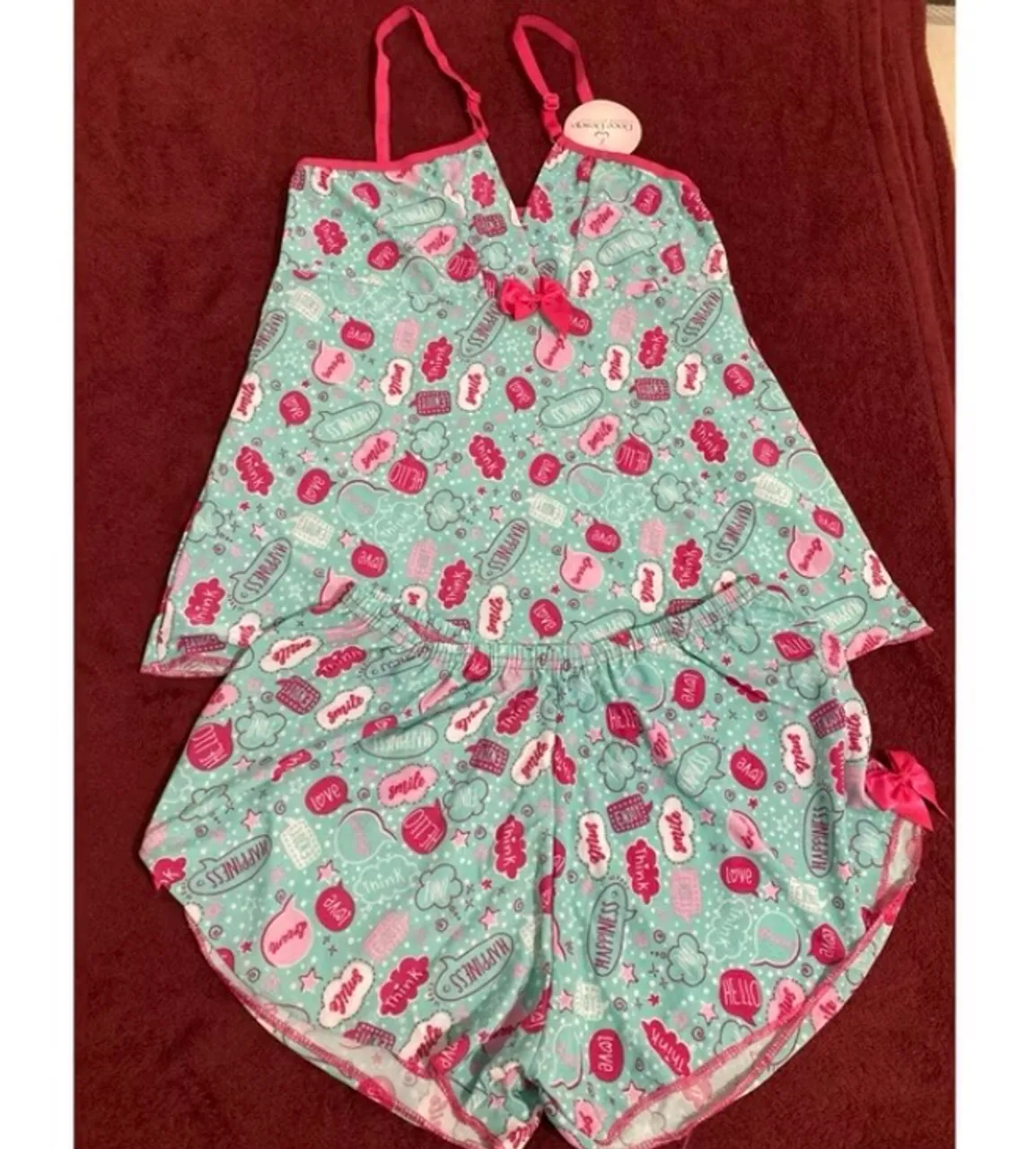 Conjunto de Pijama Feminino - Tamanho M