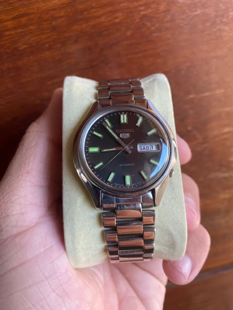 Seiko 5 automático 6309-8230 revisado  - Foto 4
