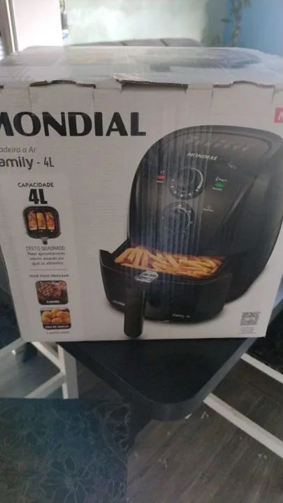 Air Fryer Mondial Family 4L - Novo aceito proposta 