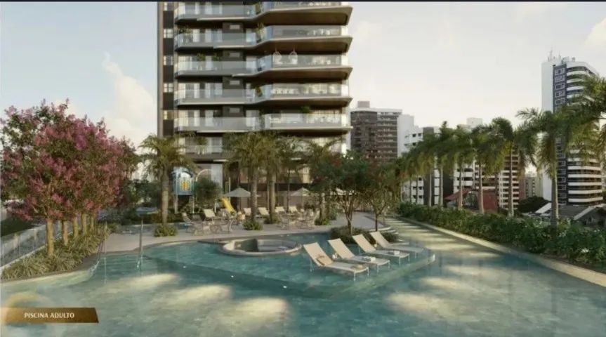 Apto 4/4 com 4 suítes no Condomínio Aura de 214 m², 4 vagas por 2.945.000 - Foto 8