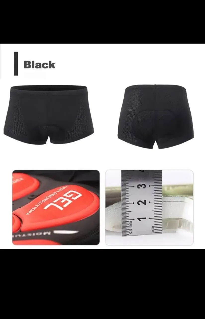 Bermuda Ciclismo Gel 5D - Conforto e Proteção - Foto 2