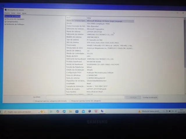 Notebook Samsung Essentials - Intel Celeron | Windows 10 | Ótimo Estado - Foto 2