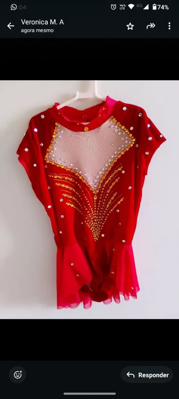 Roupa para apresentação de ginasta - Foto 2