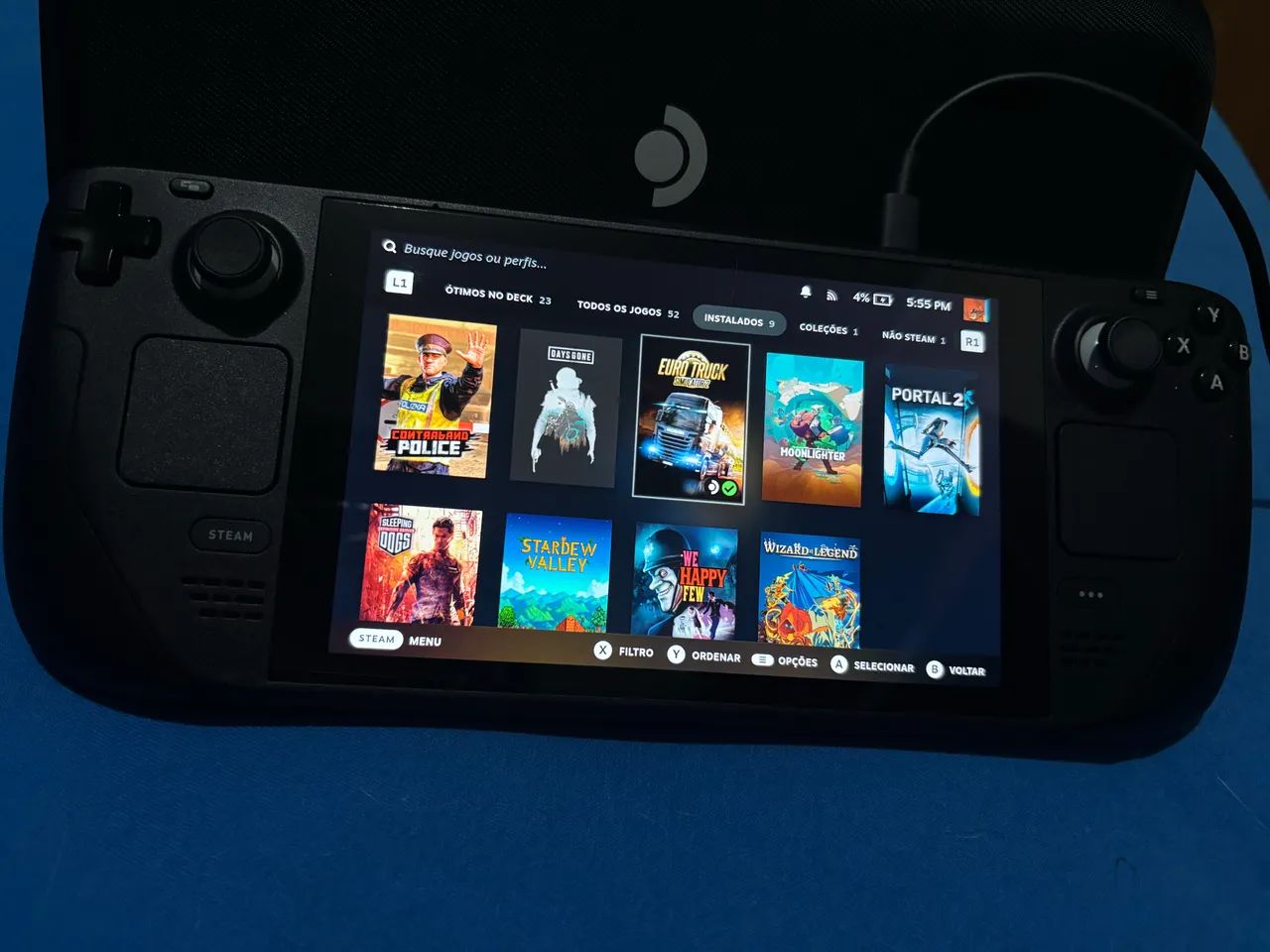 Steam Deck 64gb + SD 512gb - Consoles de Vídeo Game - Cidade Nova