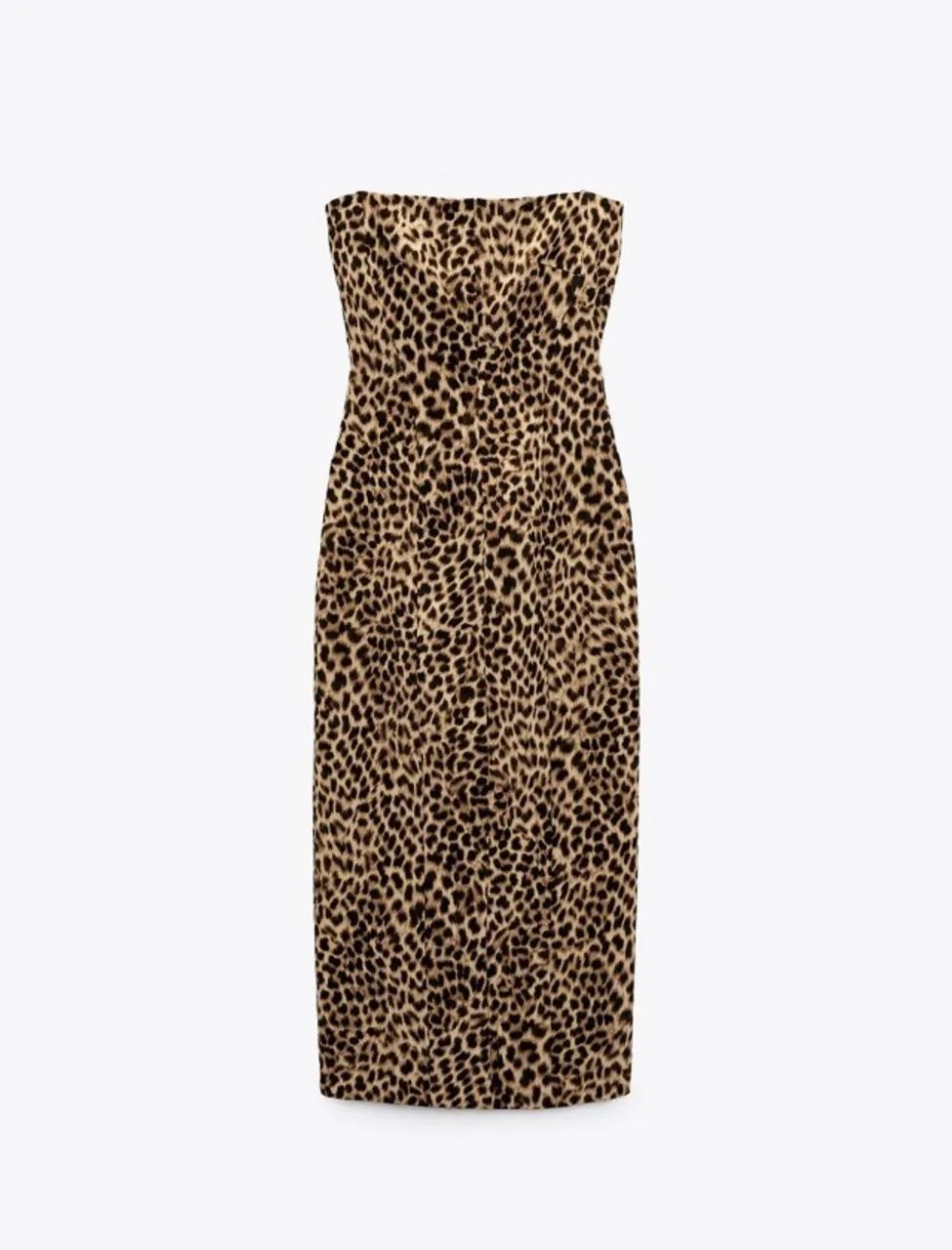 Vestido Zara Animal Print - Foto 2