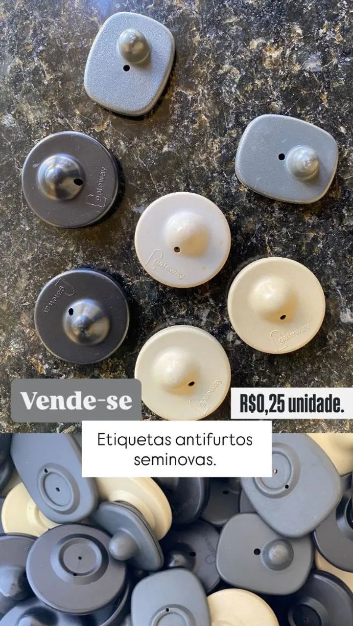 Sensores anti-furtos. 