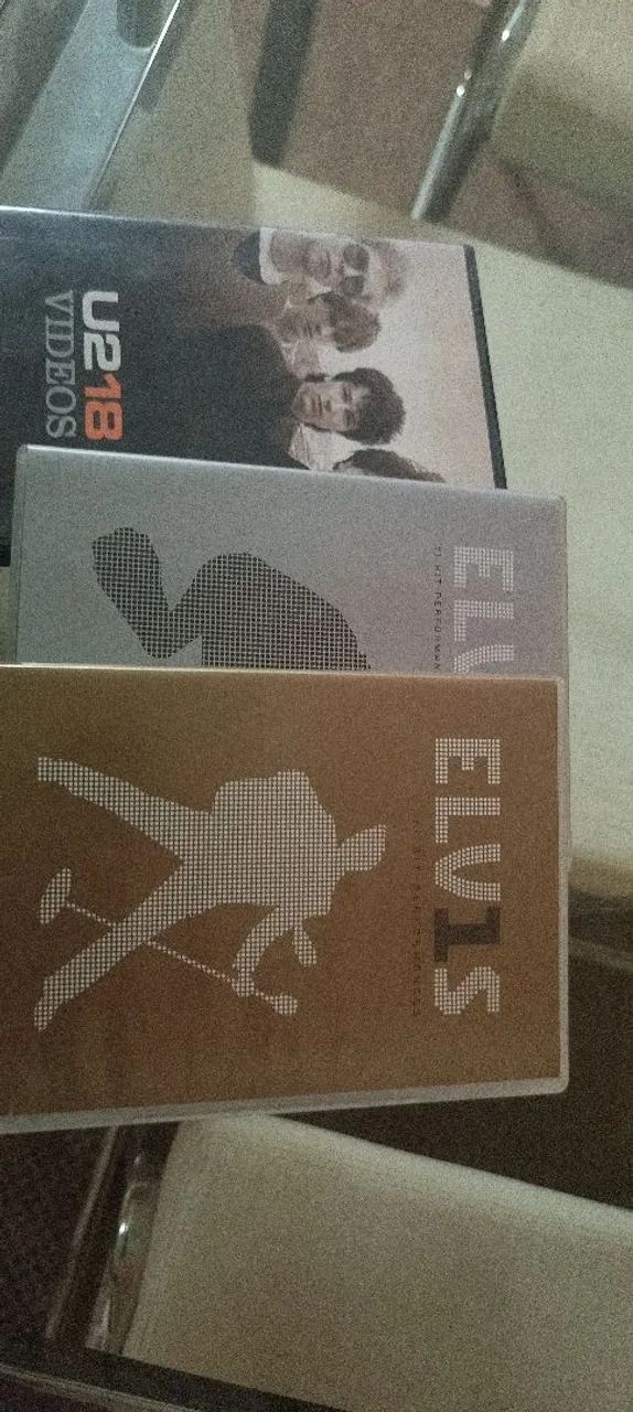 Lote 3 DVDs Originais - Elvis Presley + U2