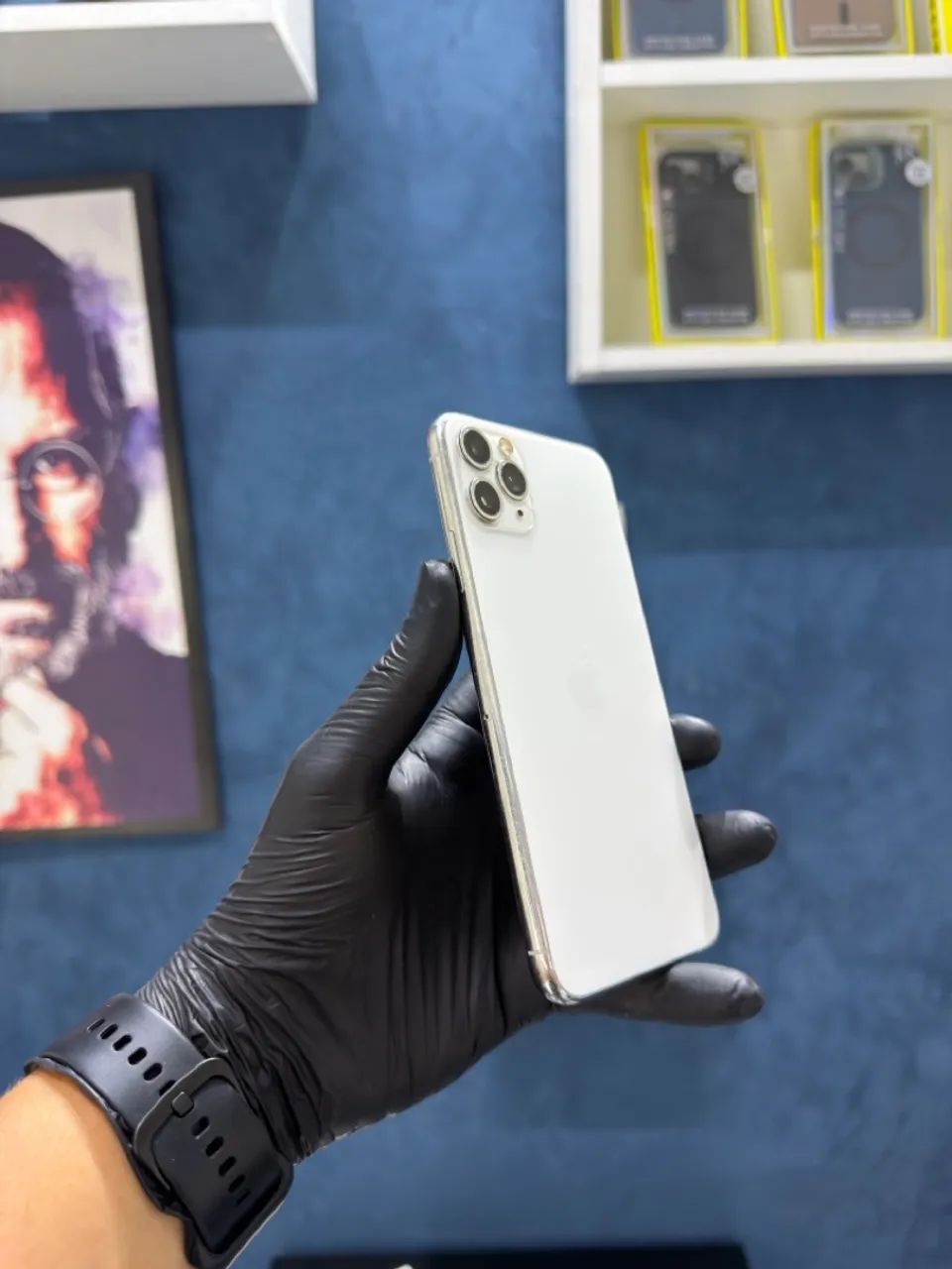 IPHONE 11 PRO MAX 64GB BRANCO - Foto 2