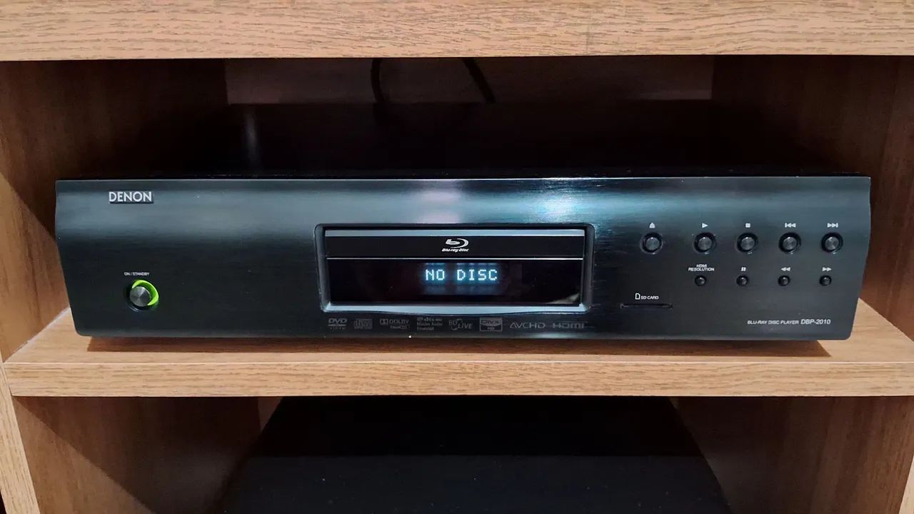 Blu-ray denon bdp 2010 c controle. - DVD, Blu-Ray e Vídeo Cassete