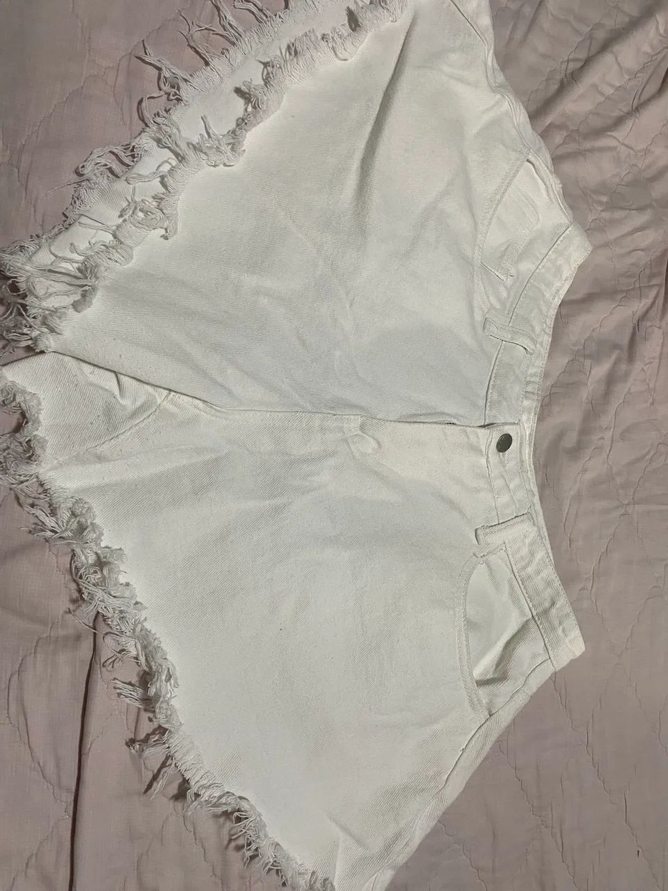 Short jeans branco