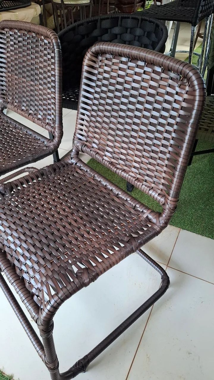 2 Cadeiras de junco Estrutura forte - Foto 4