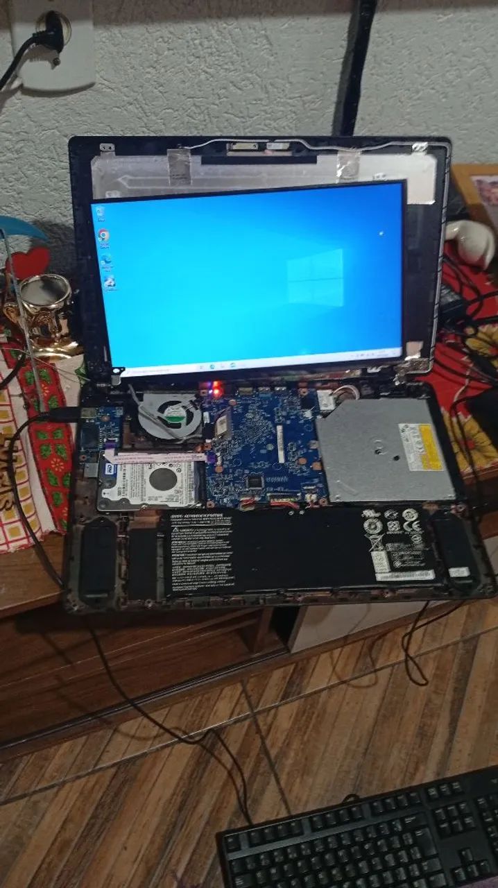 Tela pra notebook 14 polegadas led 30 pinos  - Foto 5