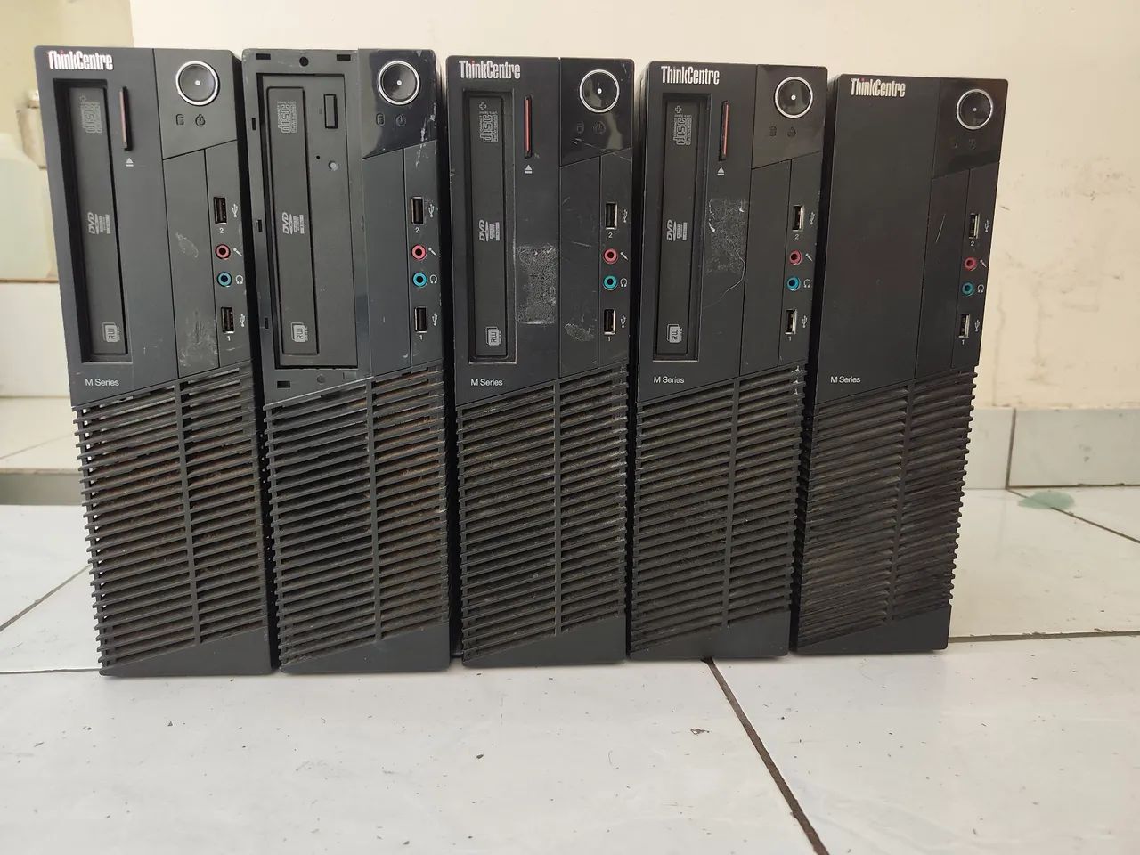 Lote 5 CPU i5 com 4GB de memória sem HD 