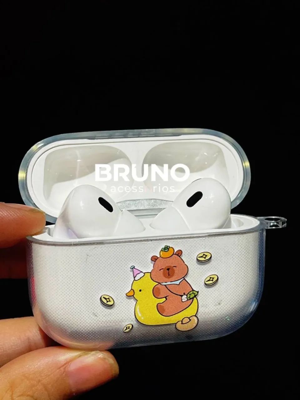 Fone de ouvido Bluetooth tws com case recarregável  - Foto 4
