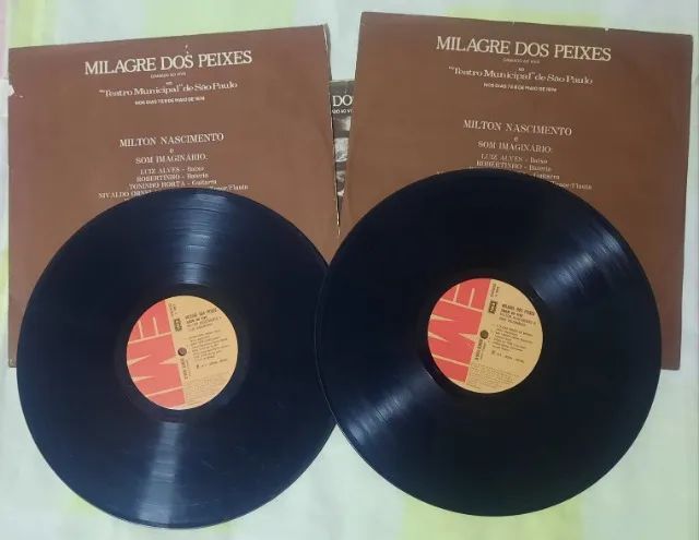 LP VINIL - MILTON NASCIMENTO - MILAGRE DOS PEIXES (AO VIVO