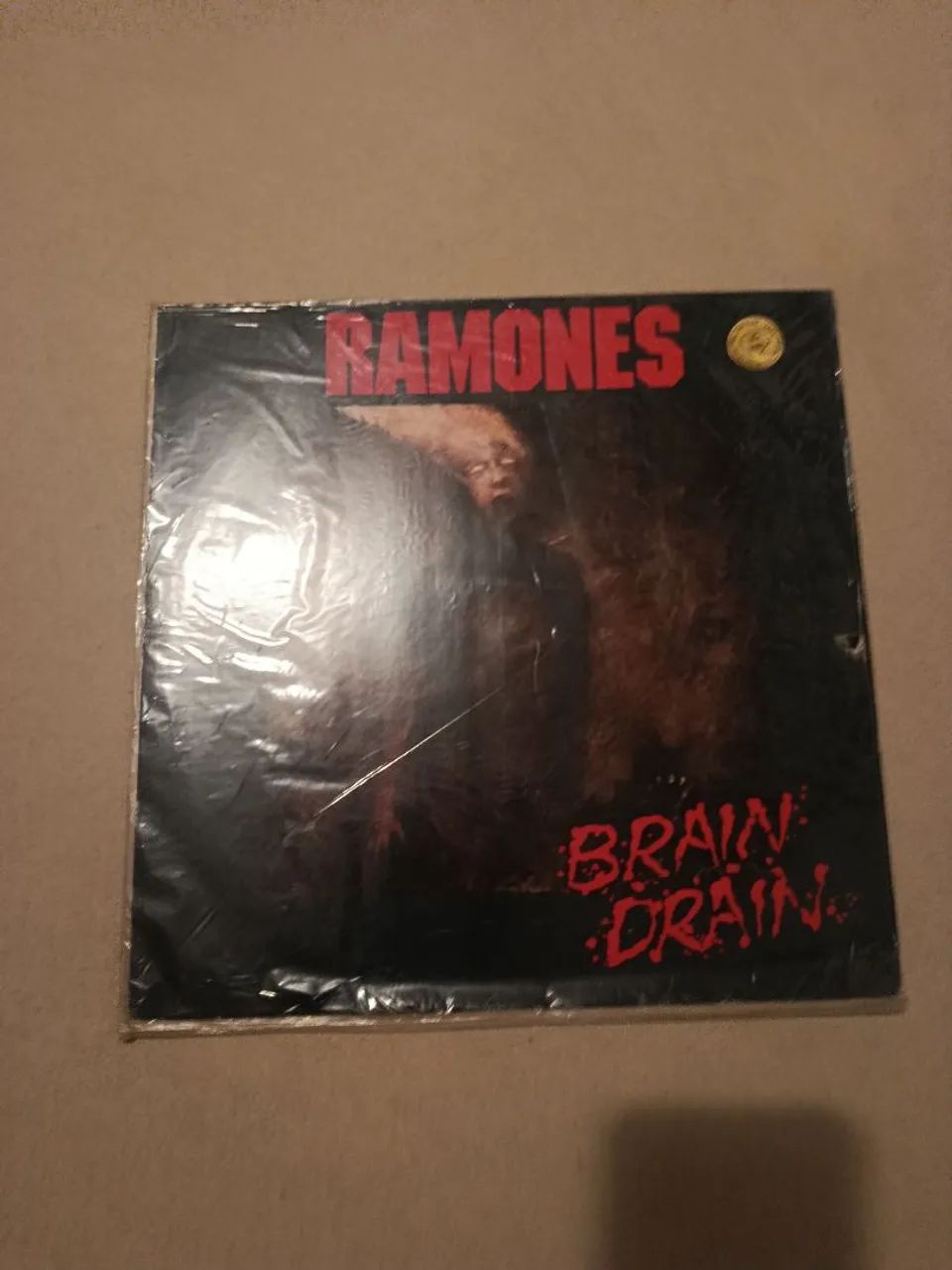 LP Ramones brain drain