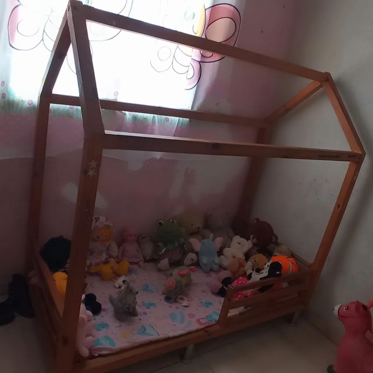 Cama montessoriana usada madeira  - Foto 5