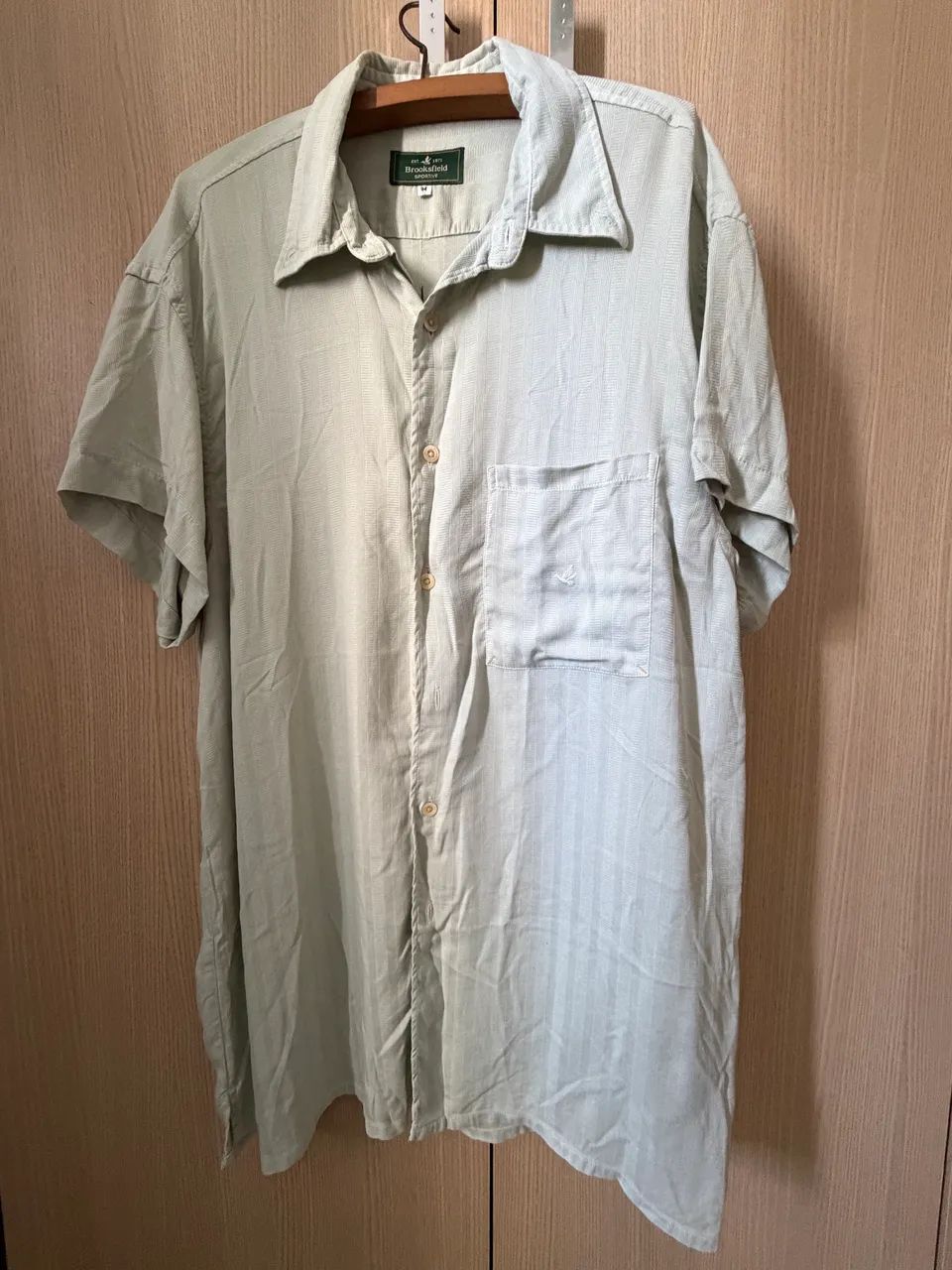 Camisa Brooksfield masculina M - Foto 2