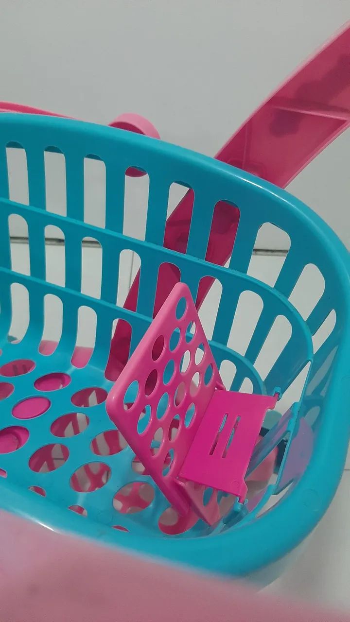 Carrinho de Compras Infantil Brinquedo - Foto 4