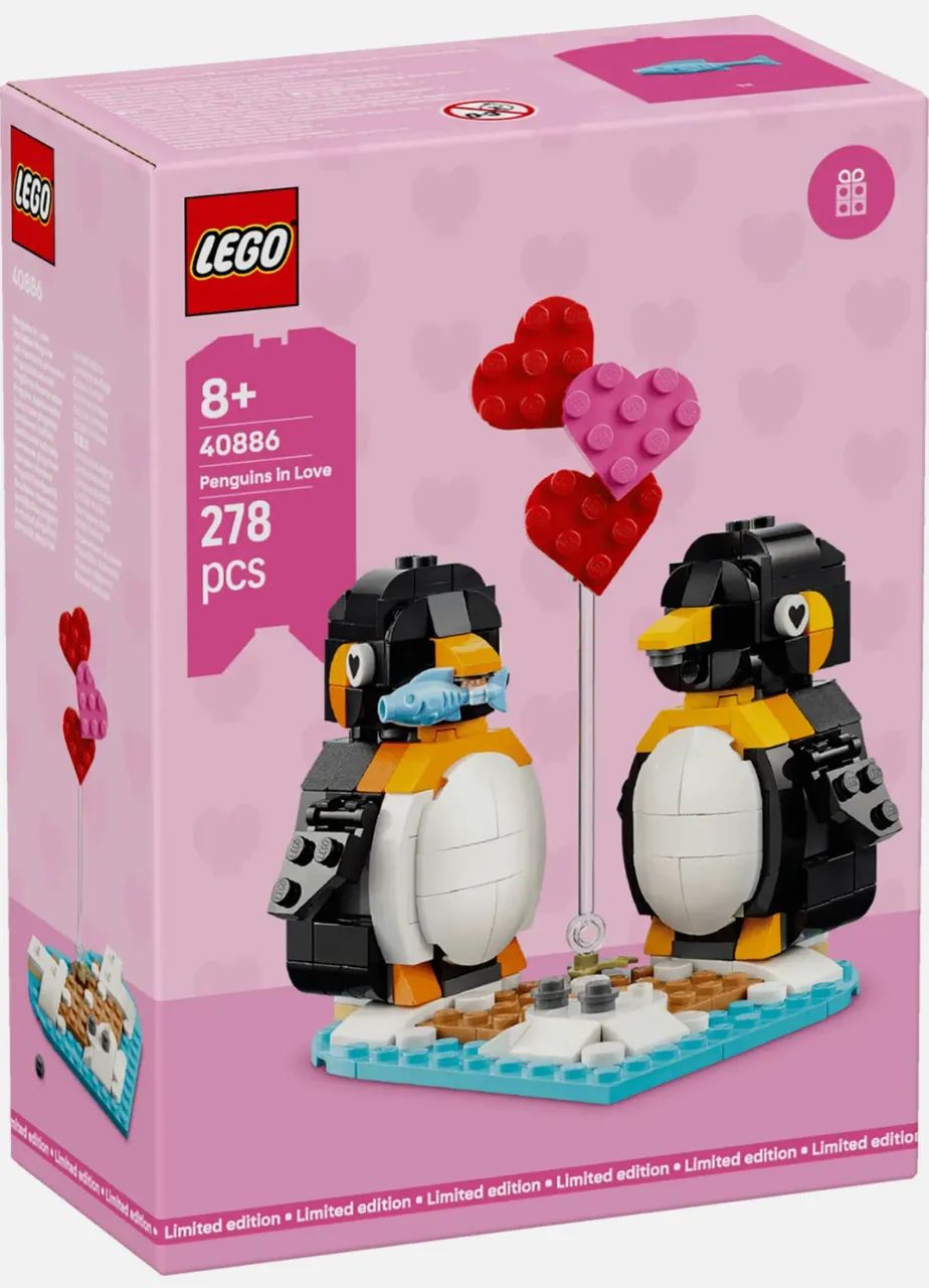 LEGO ED LIMITADA - 40886 - PINGUINS APAIXONADOS - Foto 4