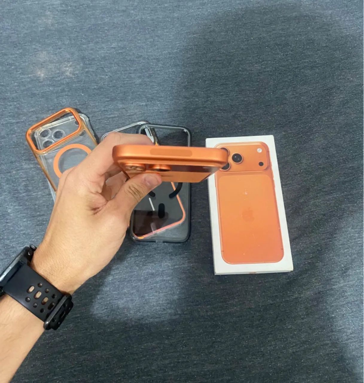 iPhone 17 pro max 256gb laranja cósmico  - Foto 5